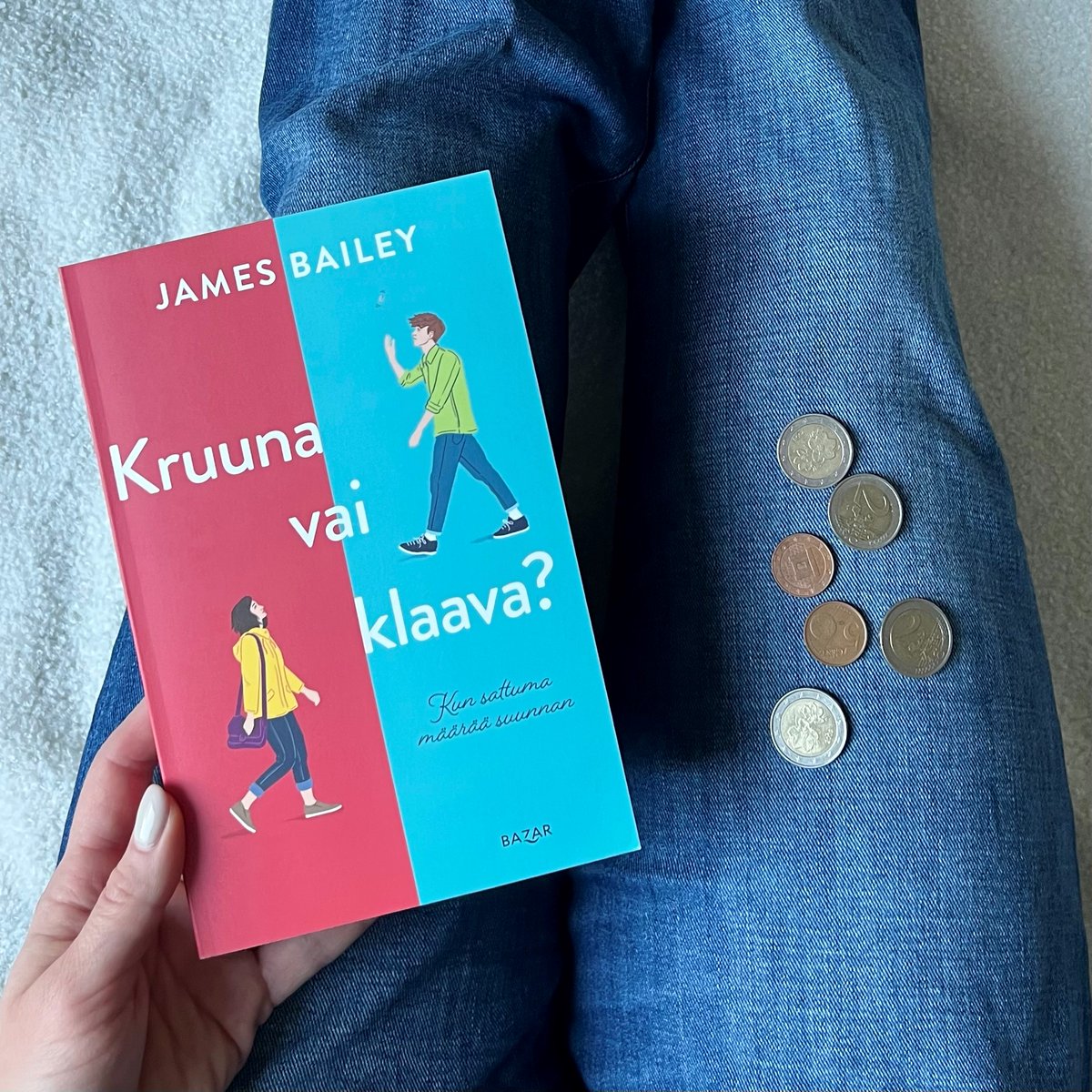 James Baileyn esikoisromaani Kruuna vai klaava? (suom. Laura Liimatainen) on vauhdikas ja lämminhenkinen nuoren miehen kasvutarina, joka yllättää herkullisella tilannekomiikallaan.💙💰

Lue tai kuuntele!📖🎧

Lue lisää: bazarkustannus.fi/kirja/kruuna-v…