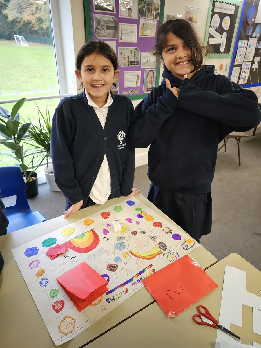 DanesfieldY5's tweet photo. Some incredible designs in Year 5 for our #mathweek Maths games! We loved creating them and then sharing them with our friends! @DanesfieldSchl https://t.co/LdDrwA9kol