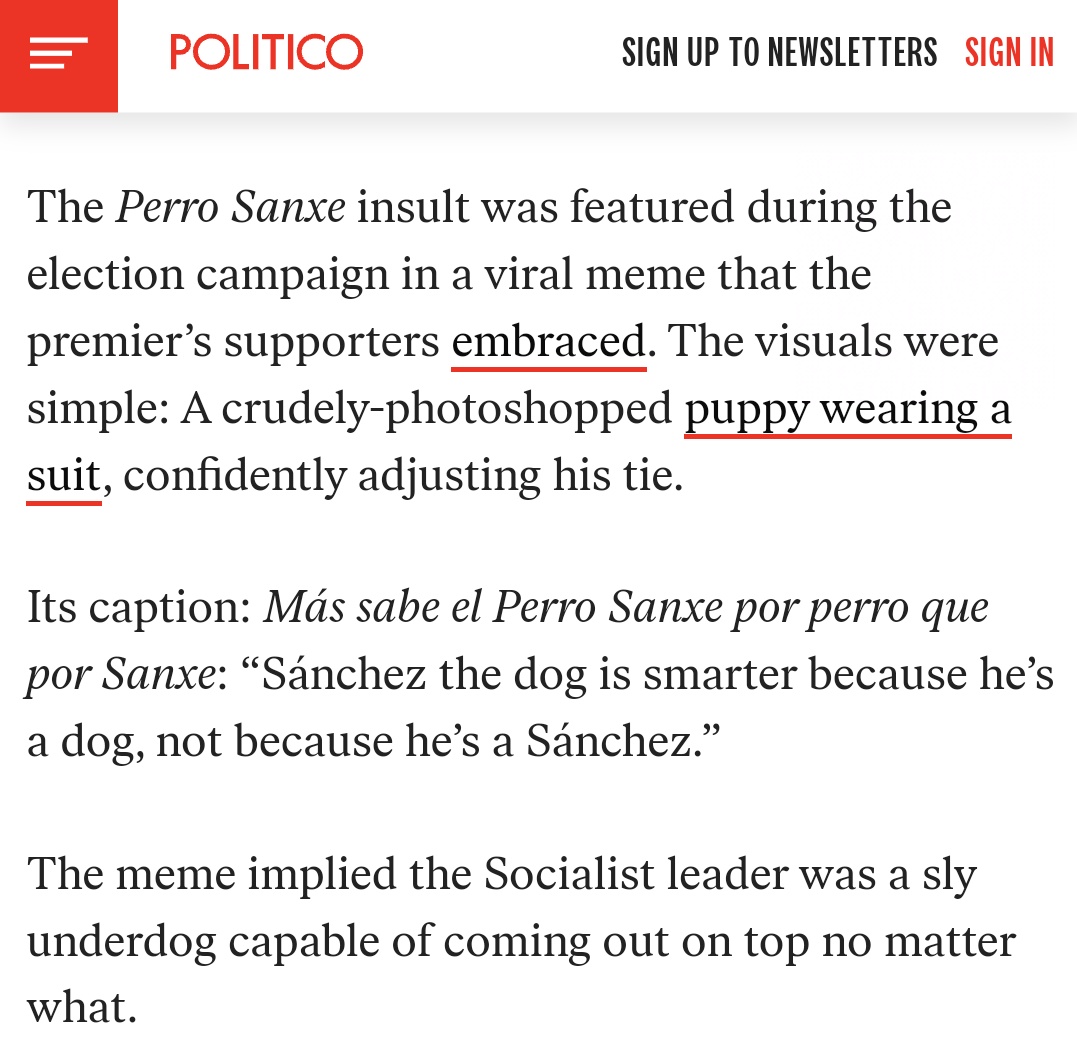 Buena suerte para el resto de europeos que intenten entender hoy la victoria de Sánchez.