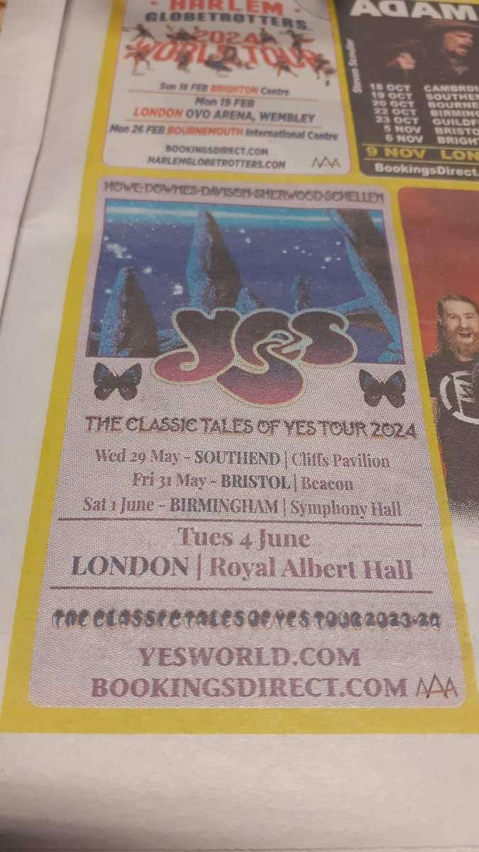 In today's London free paper METRO.