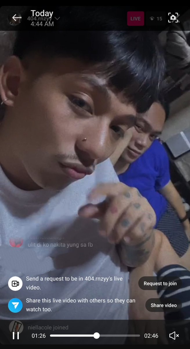 Markkkzy's tweet photo. Pakisabi I LOVE YOU MASTER!
4AM Recording @madd_rnzyy https://t.co/nsHUrA2qOl