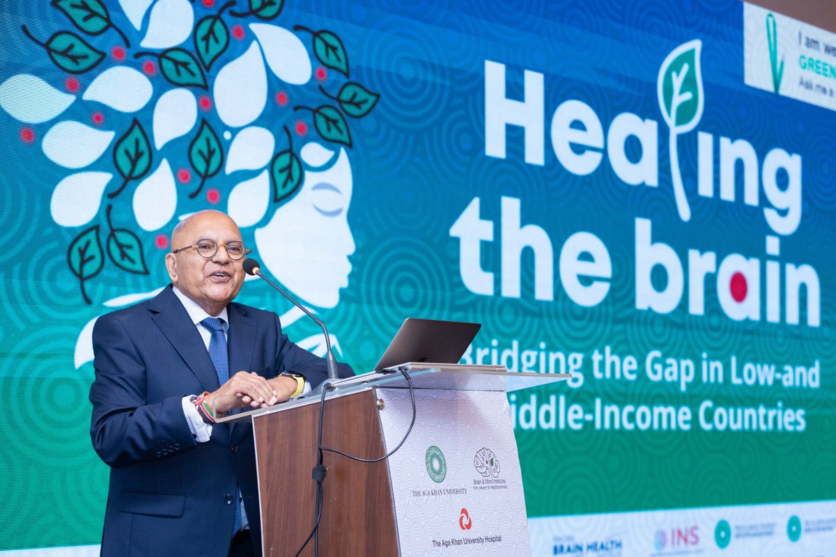 AKU_BMI's tweet photo. We continue to have fruitful discussions at the #AKUBrainHealthConference. Our coming together embodies the big tent the Brain & Mind Institute is creating, bringing everyone together to work towards advancing the outcomes of mental health in lower and middle-income countries. - Prof Zul Merali, Founding Director, @AKU_BMI.
