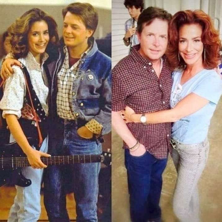 MichaelSlack801's tweet image. Jennifer &amp;amp; Marty then &amp;amp; now. #Back2theFuture