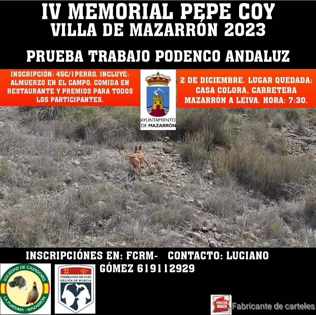 INSCRIPCIÓN Y NORMAS DEL CAMPEONATO EN federacioncaza.com