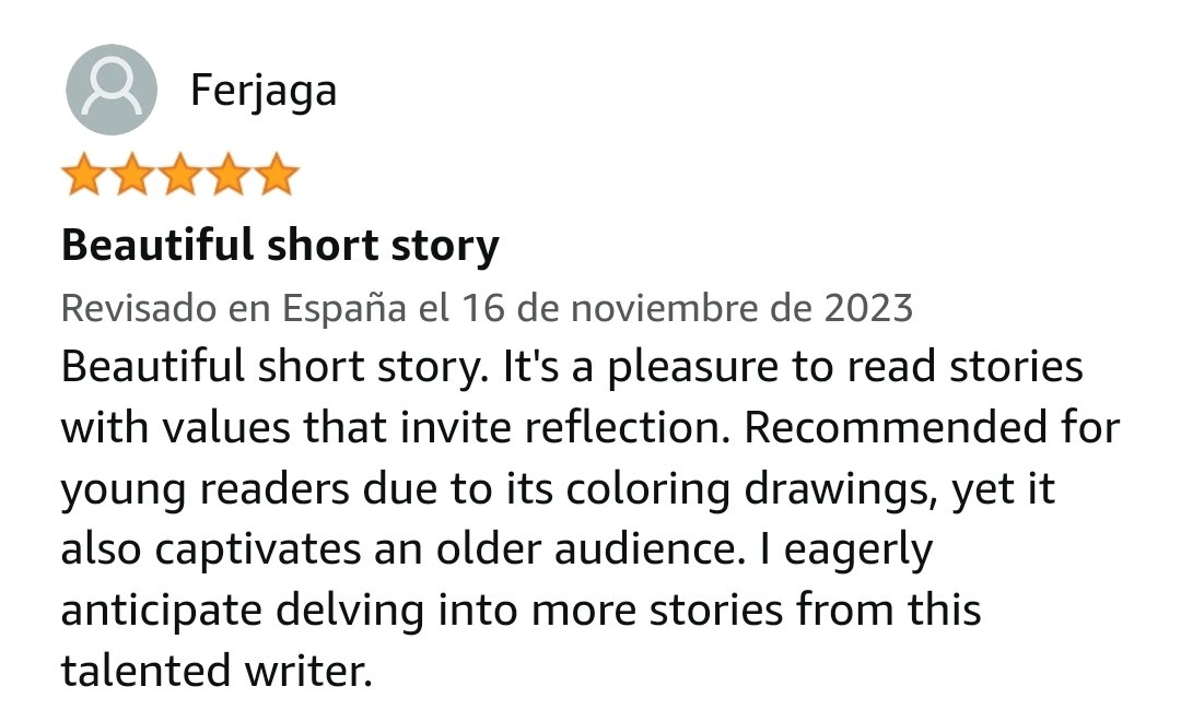 The first review of my story: Courage not to fight in English 🤩 I am very happy to have been able to reach a
to reach an English speaking audience. Thanks for dreaming conmigo❤️  #HappyThursday #bookstore #NoWar