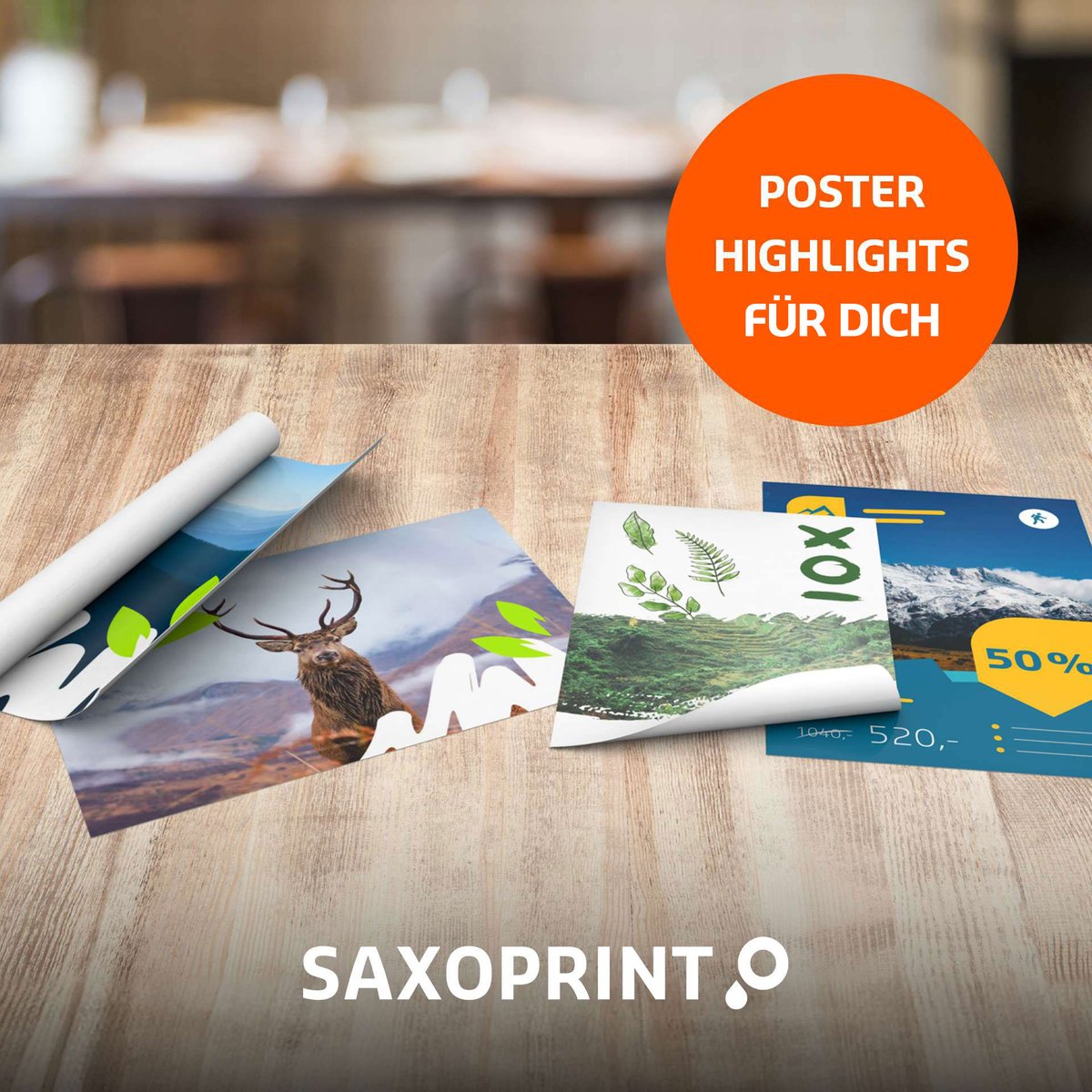 Preisrutsch bei unseren Postern: Dank optimierter Prozesse können wir unser Poster-Sortiment jetzt deutlich günstiger anbieten. Hinzu kommen einige stark nachgefragte Formate, darunter das F4 #Weltformat sowie #Poster in DIN B1 small. Jetzt umschauen 👉 saxoprint.de/werbebedarf/po…