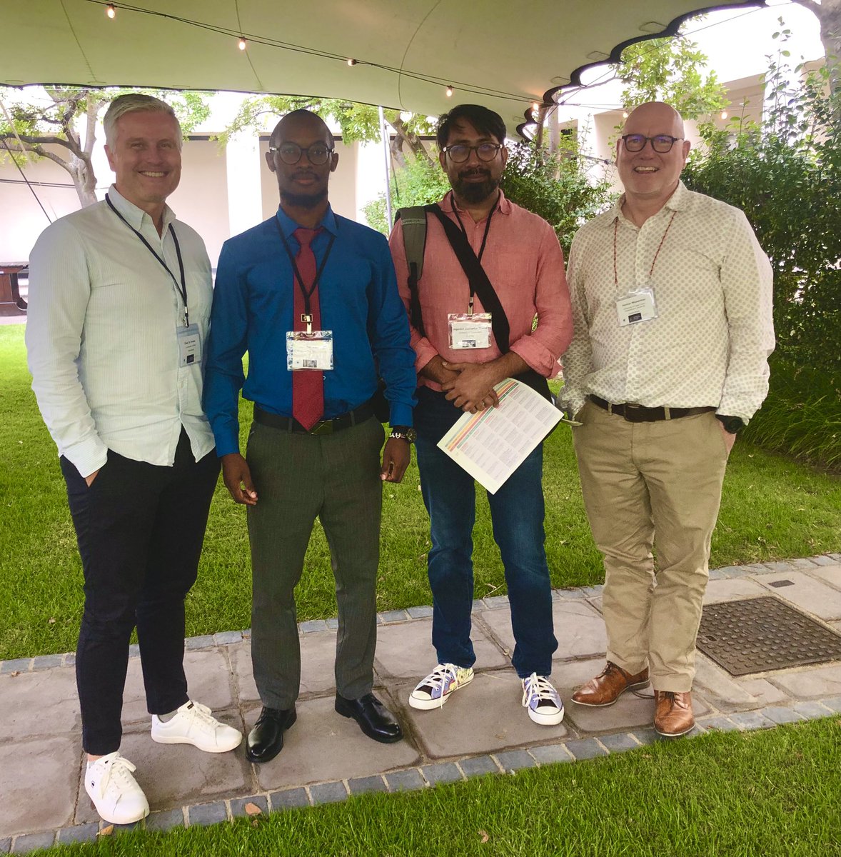 JTThaker's tweet photo. Glad to attend the ICA in Africa communication conference with the rock stars @claesdevreese @hwasser @icahdq #ICAAfrica #ICA2023 https://t.co/2qHGUgEm1o