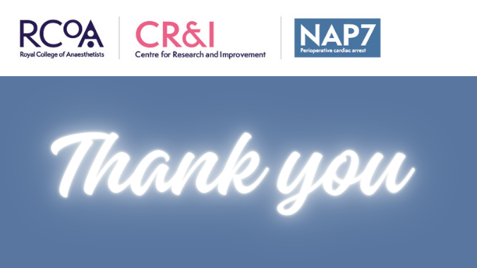 A huge THANK YOU to: 🔹Everyone who completed the baseline survey 🔹Our local coordinators & collaborators 🔹Our steering panel & patient reps 🔹And of course the #NAP7 team @jas_soar @doctimcook @drrichstrong @adk300 @emirakur @FiOglesby More on NAP7👉rcoa.ac.uk/nap7-report