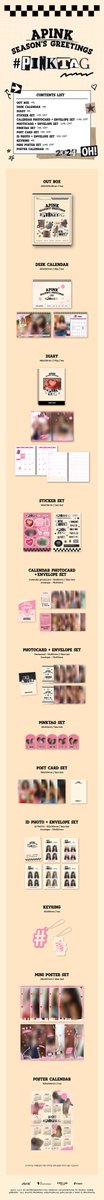 [PH GO 🇵🇭] Apink 2024 Season's Greetings Pinktag (Apple Music)

💸 ₱2300 each

🗓 DOO: 11/20/2023
🗓 DOP: 12/15/2023

✨ Normal ETA; ALL IN + LSF
✨ w/ Freebies!

cognitoforms.com/KamjaPH/KamjaP…

#KamjaPHGOs #APINK #PinkTag