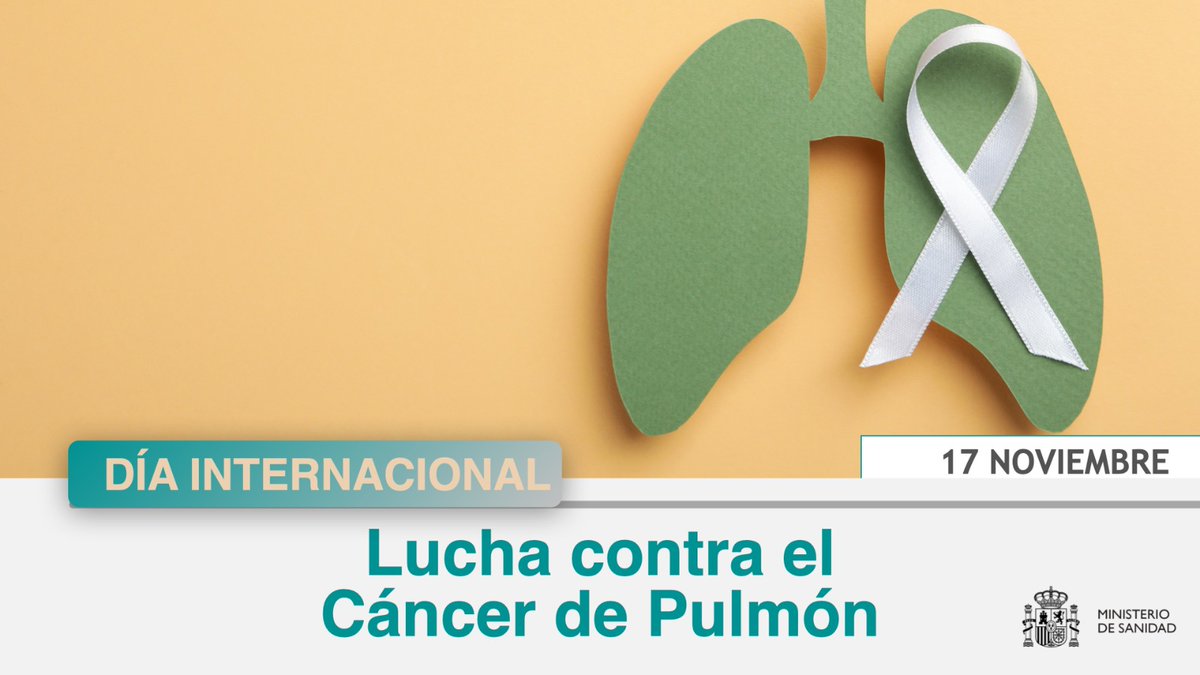 ►En 2022 se diagnosticaron en España más de 30.000 nuevos casos de cáncer de pulmón, siendo la primera causa de muerte por cáncer en nuestro país

🚨El tabaquismo o la contaminación del aire son algunos de sus principales factores de riesgo

#DíaMundialContraelCáncerdePulmón