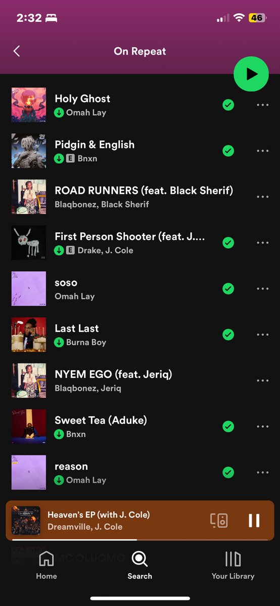 OG__CT's tweet image. Anticipating  a messy ”Spotify wrapped”