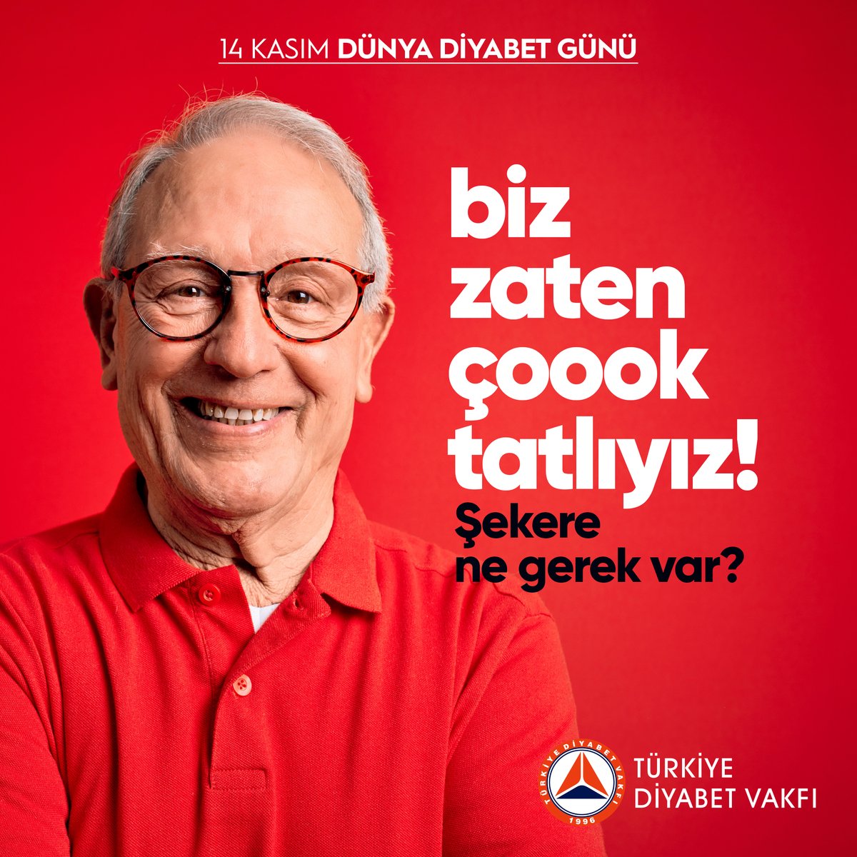 Artık diyabetli çocukların parmakları delinmesin. 🩸

Onlarla geçen zaman öyle tatlı geliyor ki, insan başka bir şeye ihtiyaç duymuyor.

Şekere bile… ☺️

#dünyadiyabetgünü #türkiyediyabetvakfı #diyabet #diyabetiberaberyönetelim