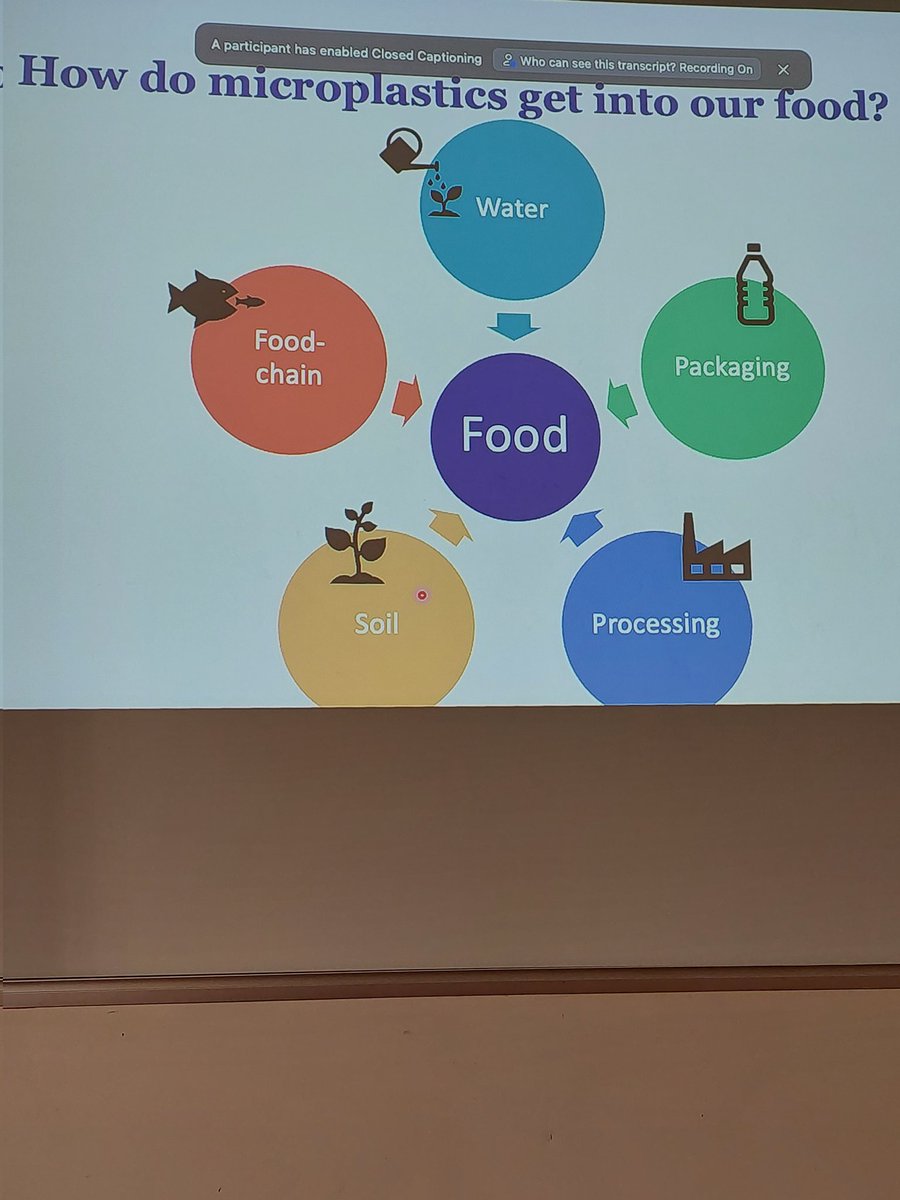 dr_hlhayden's tweet photo. Oh man. Chooks, cows, sheep eat the soil which has the plastic. Irrigation water has it, packaging adds more.
Umm teabags too ๐ฅ
Plastic chopping boards
Bottled water
Your plastic lunch box in the microwave...๐คฎ๐คฏ
#LeeperLecture https://t.co/EknZeKwsuI