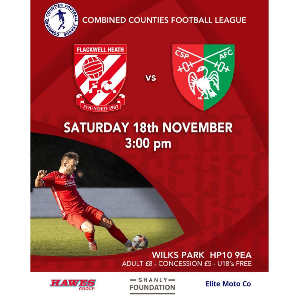 This weekend the First Team welcome Chalfont St Peter FC to Wilks Park for a @ComCoFL Premier North Division fixture. Meanwhile the Development Squad head the other way to take on Chalfont St Peter FC U23s. #Heathens