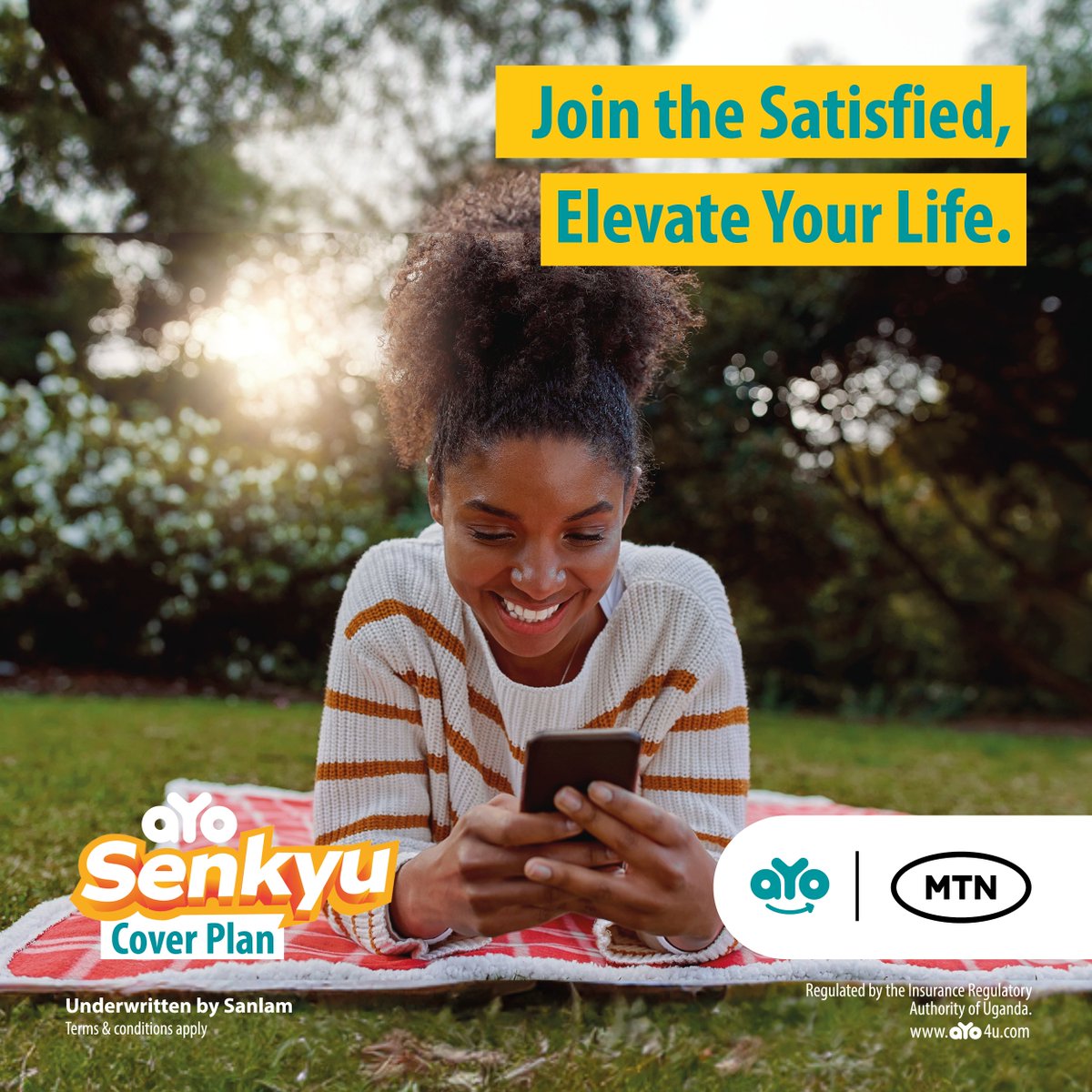 aYo Uganda (@ayouganda) on Twitter photo Get easily covered with your <a href="/mtnug/">MTN Uganda</a> Senkyu points. Dial *141*3# to get started #BecauseYouCare Get easily covered with your <a href="/mtnug/">MTN Uganda</a> Senkyu points. Dial *141*3# to get started #BecauseYouCare