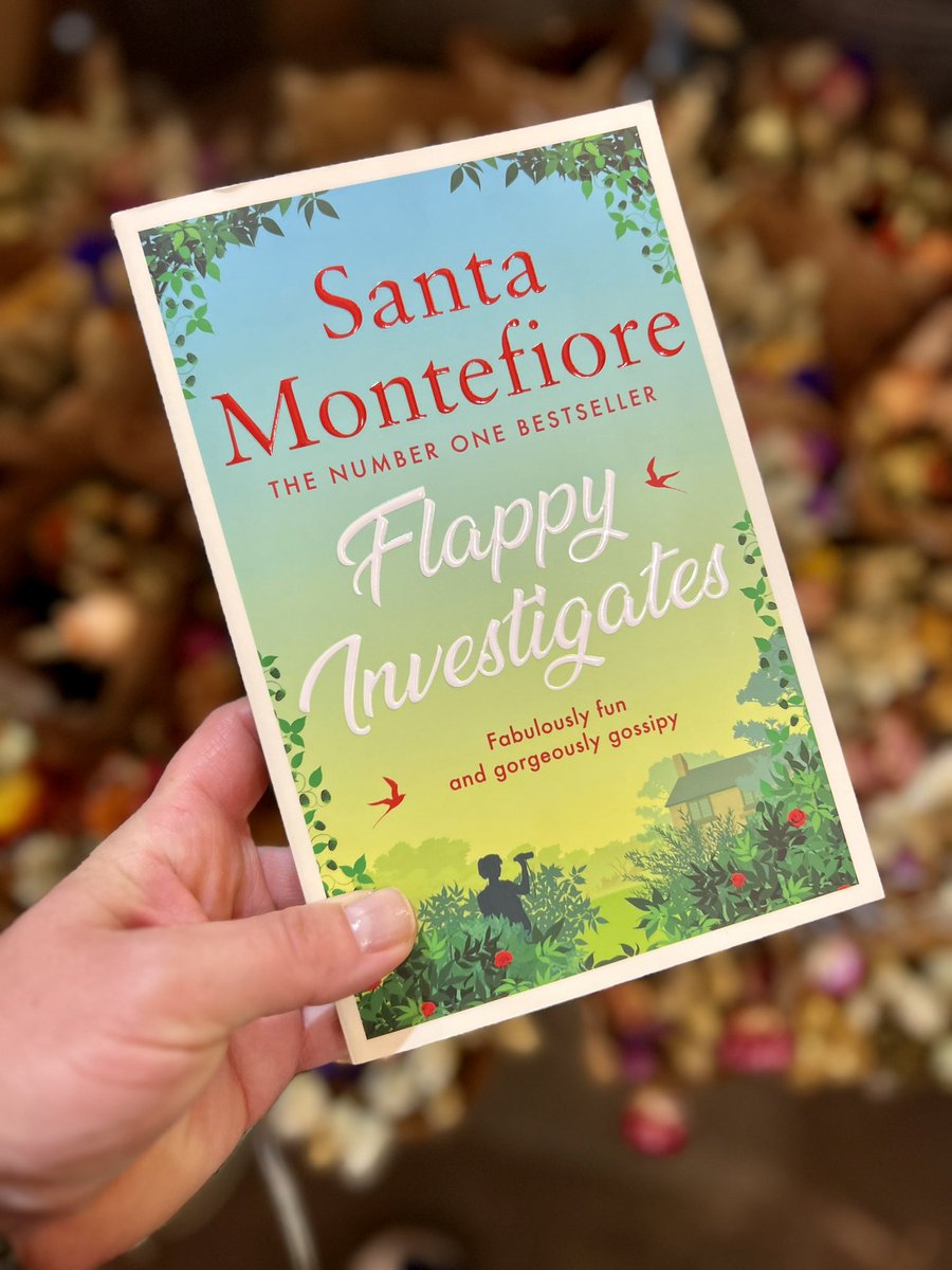 Thank you so much @BookMinxSJV for my book win! #FlappyInvestigates by Santa Montefiore -  this looks like a fun and cheery read! @TeamBATC