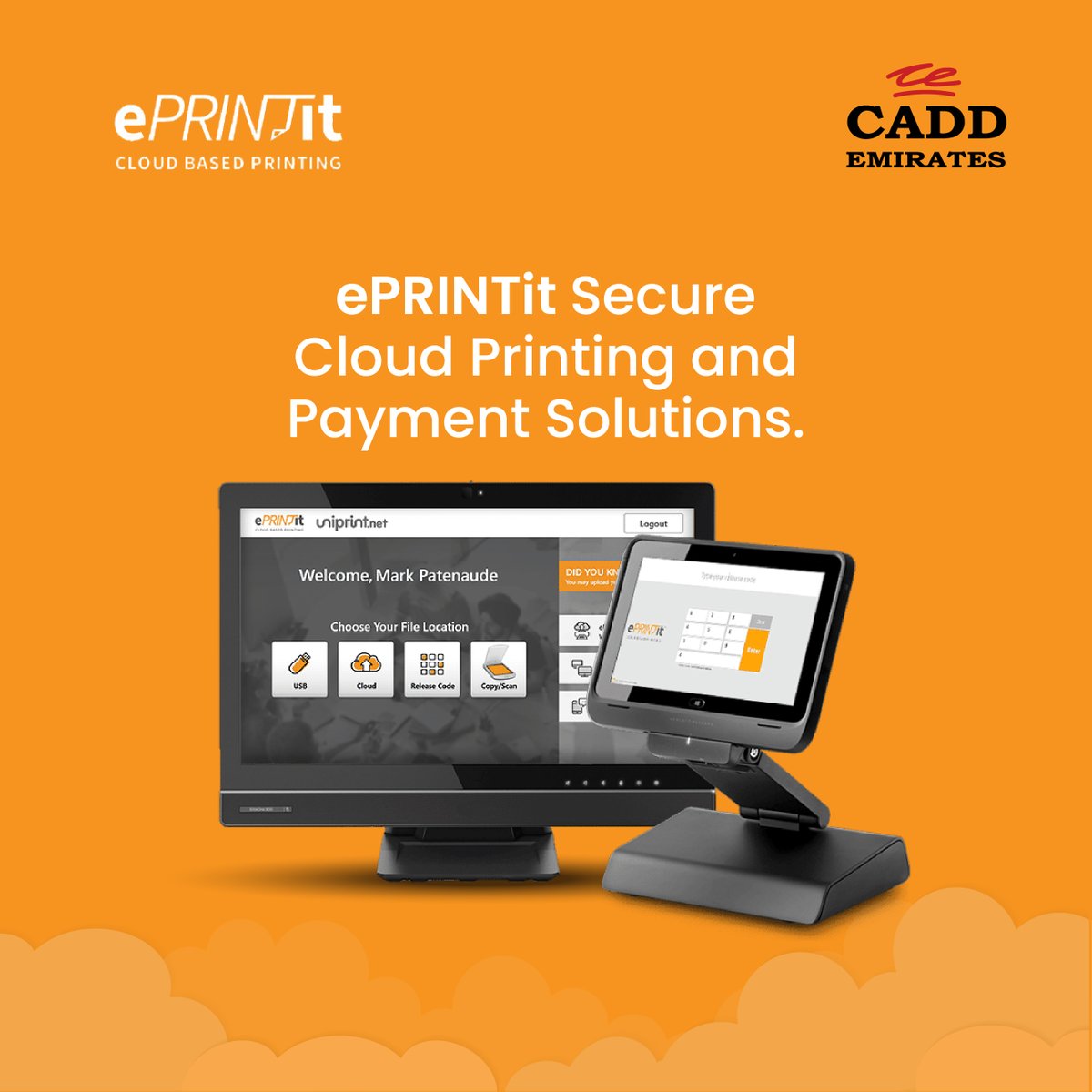 EmiratesCadd's tweet photo. Since 1997, #ePRINTit has offered highly secure cloud printing services to public print locations, universities, and businesses. ePRINTit is a globally distributed organization with workers from all over the world.
Call +971 4 447 1400 for more details. #hospitality #technology https://t.co/aFGKTuyH4x