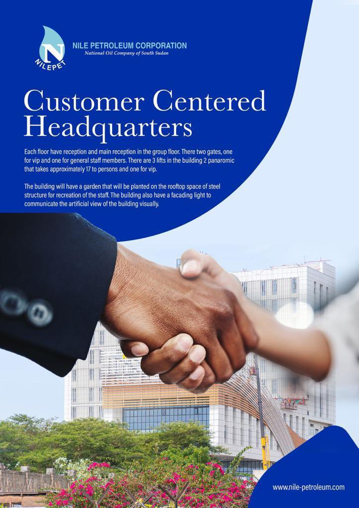 Our new Headquarters building is designed to receive you. Have a pleasant Friday!