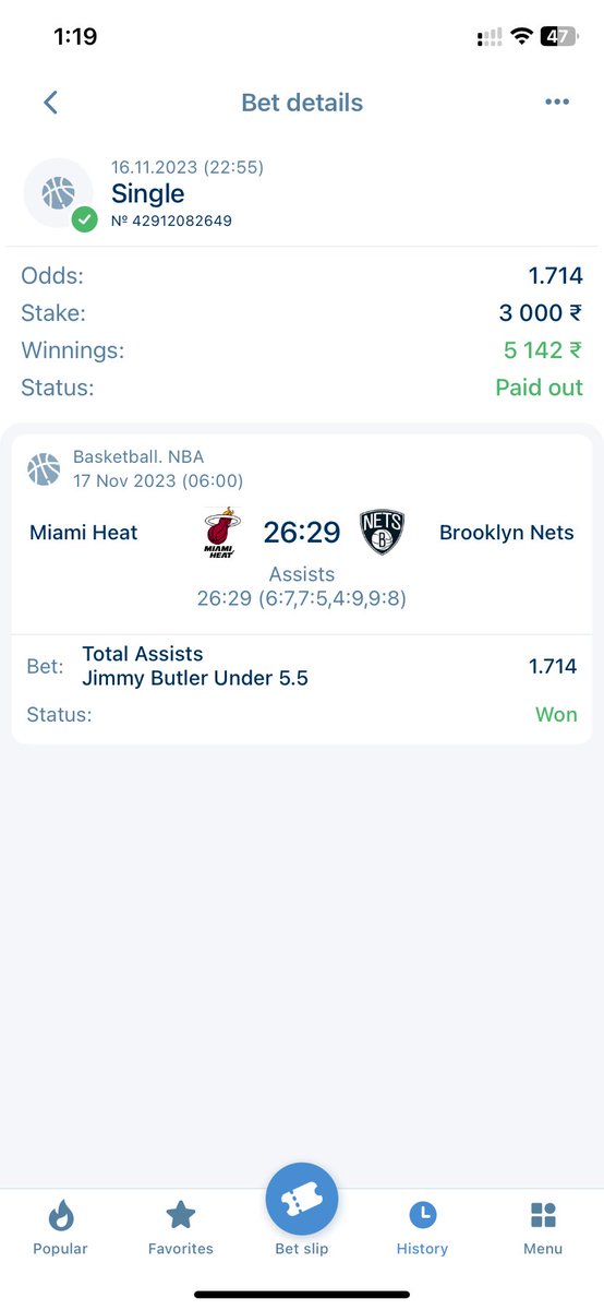 ThePicksShop's tweet photo. Boom💰we landed 4 bets out of 4 in #NBA
Congratulations all🤑 Stay tuned for more
Register with 1xBet and Use promo code NBASPECIALIST to get 💯% Bonus. #ICCCricketWorldCup #WorldCup2023 #Cricket #Finals #WorldcupFinal #CWC2023INDIA #CWC2023Final #CWC23semifinal #INDvsAUS https://t.co/A3NR9IvTW0