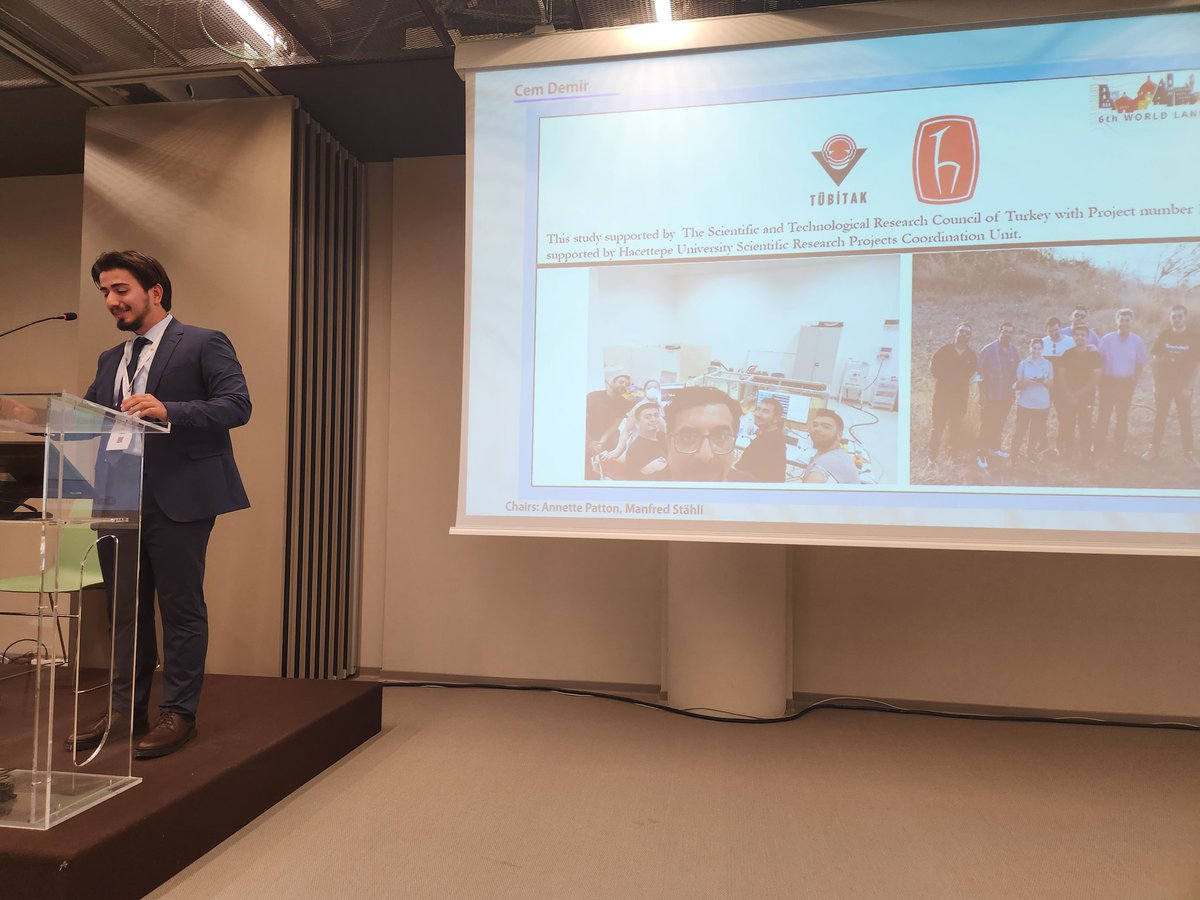 WLF6'ya katılıp sunum yapan Üniversitemiz İnşaat Mühendisliği Ar. Görevlisi Cem Demir'i tebrik ediyorum. Çok güzel bir sunum oldu.
<a href="/ce_hacettepe/">Hacettepe Üniversitesi İnşaat Mühendisliği</a> 
<a href="/cemdemir0/">Cem Demir</a>