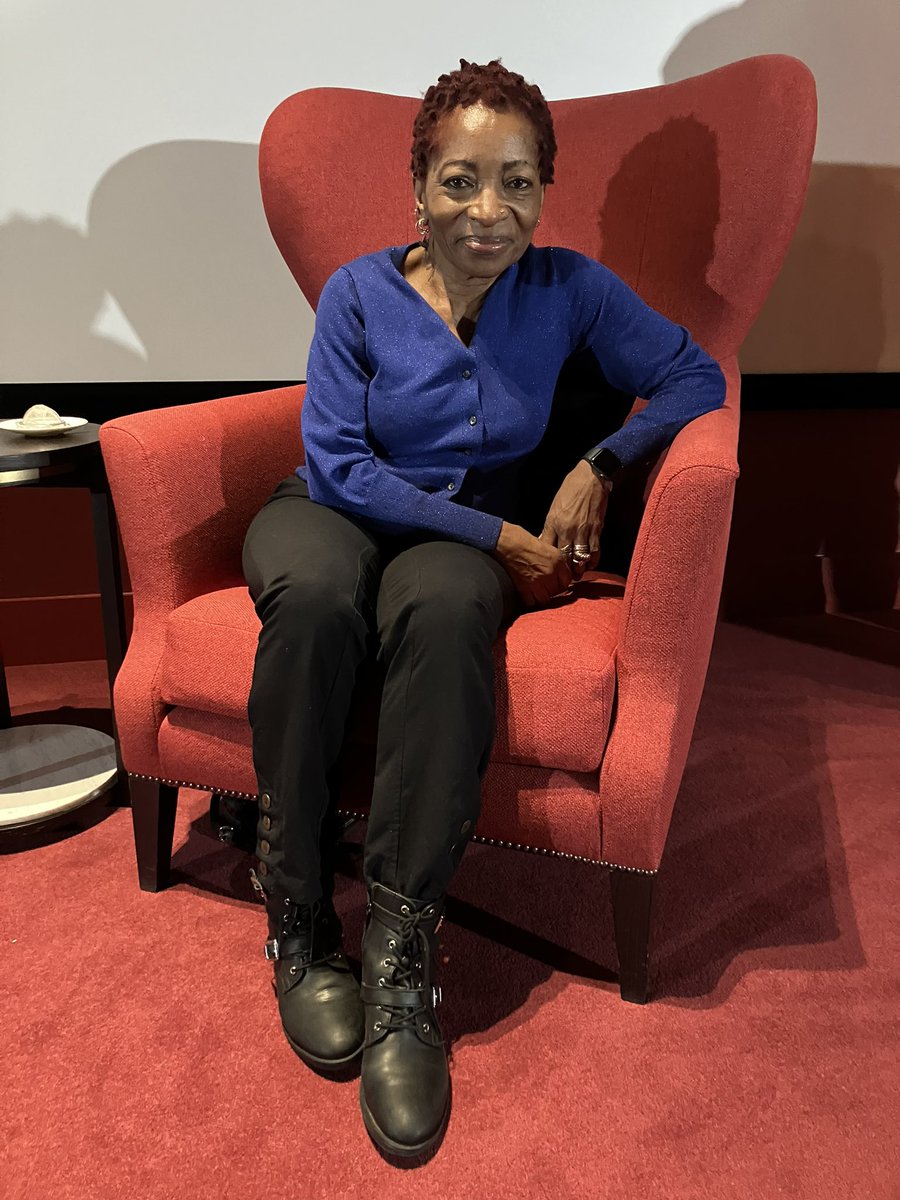 Yesterday I had the immense privilege of interviewing a literary icon, Bonnie Greer, as part of our #GoldsterLive series. Thank you *so* much, Bonnie, for spending your birthday with us. Inspirational! #writer #author #playwright #activist #BookClub #GoldsterConversation