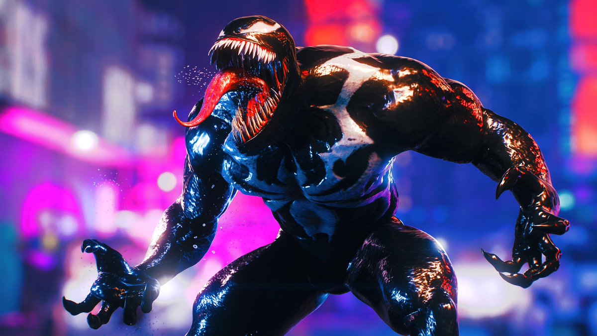 PrestonsSpideys's tweet photo. Venom’s arrival. #PS5Share #MarvelsSpiderMan2 #SpiderMan2 #SpiderMan2PS5 https://t.co/6r0Og8uNSf