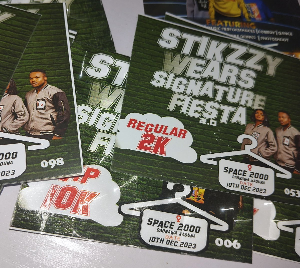 Sethkahu's tweet photo. Our Tickets are out ..... send a DM to get yours... https://t.co/jB6CkPOTbc