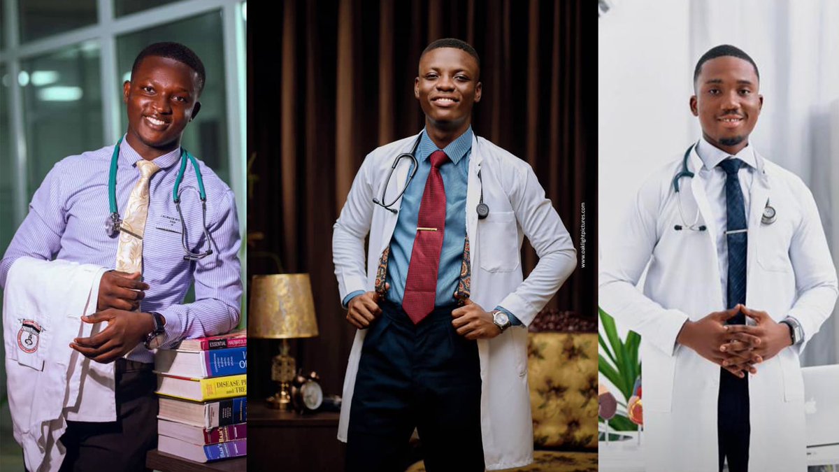 Congratulations to the Prempeh College NSMQ 2017 Champions on their graduation from Medical School. 

Wonder Sarfo-Ansah graduated from the UG Medical School, while Daniel Osei Badu and Kofi Konadu Boakye graduated from the KNUST Medical School 

We wish them the very best as