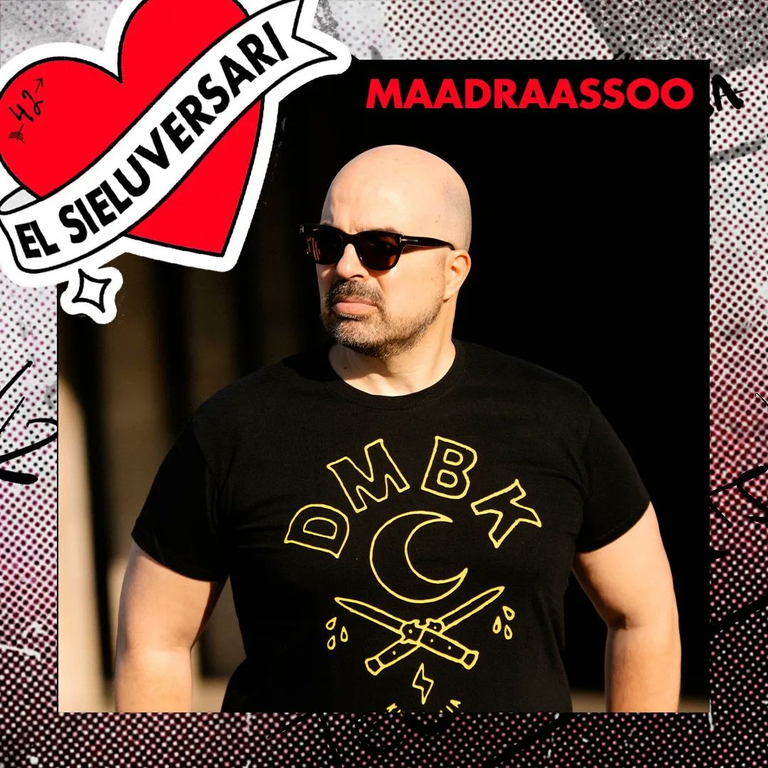 maadraassoo's tweet photo. Avui celebrarem el 42è #sieluversari i el meu amb una sessió plena de Hits a @elsielumanresa ! A ballar! #DeesmaadraassooElSielu #elsielu #sielu #manresa #bages #elsielumanresa #despertemlanit #ensveiemalsielu #barriantic #concert #akelarre #akelarreversions #serialkillerz https://t.co/A6XkPGZn7Q