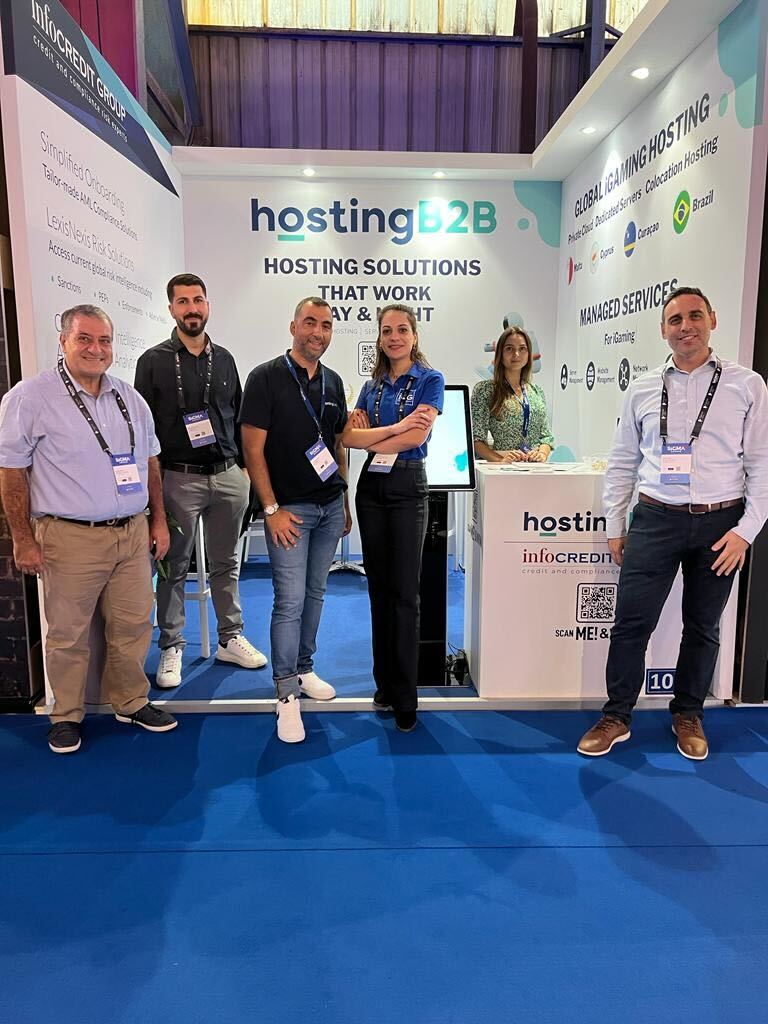 hostingb2b's tweet photo. Happy Team at SiGMA Europe    👩‍🚀👨‍🚀👩‍🚀 

#iGaming #Hosting #HostingB2B #Malta #SiGMAEurope #SiGMAMalta https://t.co/razIhpryqR