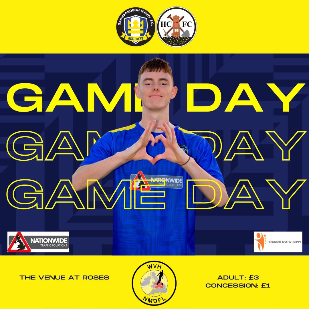 Gainsborough Trinity Under 21s (@gtfcu21) on Twitter photo GAME DAY โฝ๏ธ๐
Come and cheer on the young blues tonight at a 2nd vs 1st Central League clash down at The Venue at Roses, always a great game between the two, start your footballing weekend right!!
<a href="/GainsTrinityFC/">Gainsborough Trinity</a>
<a href="/HCIFC/">Harworth Colliery FC ๐โซ๏ธ</a>
<a href="/NMDFL/">WVH NMDFL</a> GAME DAY โฝ๏ธ๐
Come and cheer on the young blues tonight at a 2nd vs 1st Central League clash down at The Venue at Roses, always a great game between the two, start your footballing weekend right!!
<a href="/GainsTrinityFC/">Gainsborough Trinity</a>
<a href="/HCIFC/">Harworth Colliery FC ๐โซ๏ธ</a>
<a href="/NMDFL/">WVH NMDFL</a>