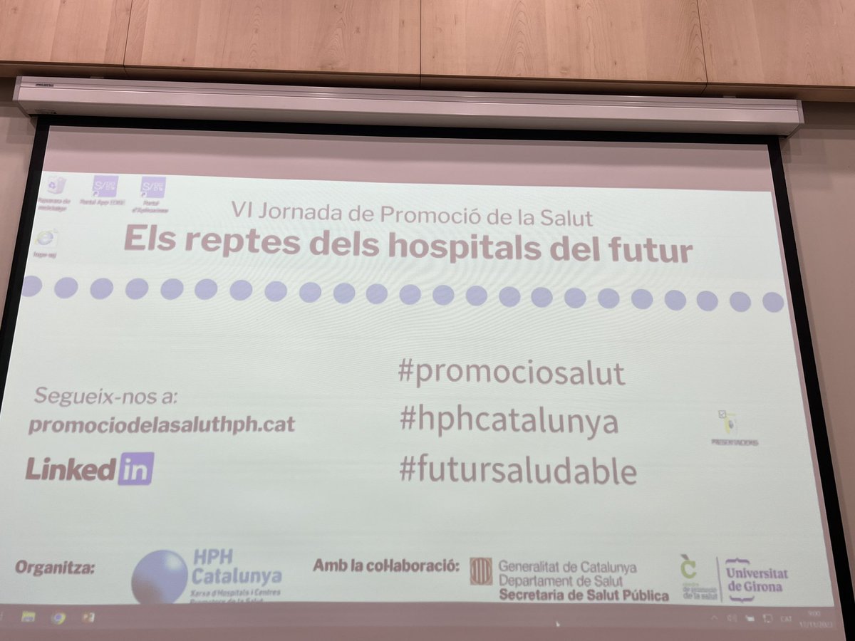 Ribanezav's tweet photo. VI jornada de Promoció de la Salut
#hphcatalunya, #promociosalut, #futursaludable 
Avui fem Promoció de la Salut! @hospitaldelmar https://t.co/ELidh4482j