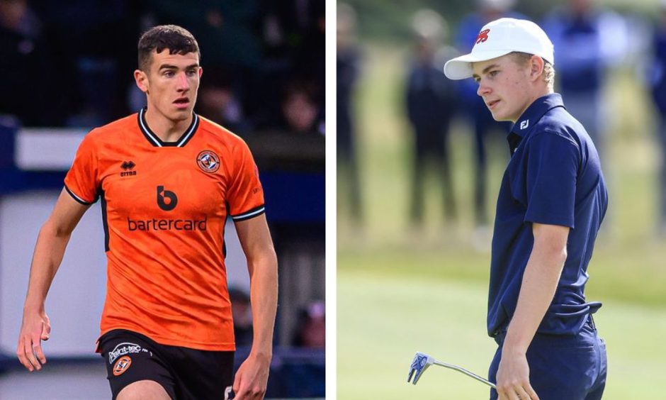 thecouriersport's tweet photo. Dundee United prospect Ross Graham hails golf prodigy cousin amid ‘mutual respect’ https://t.co/m4l6sgpcsb https://t.co/Ek33xpPqon