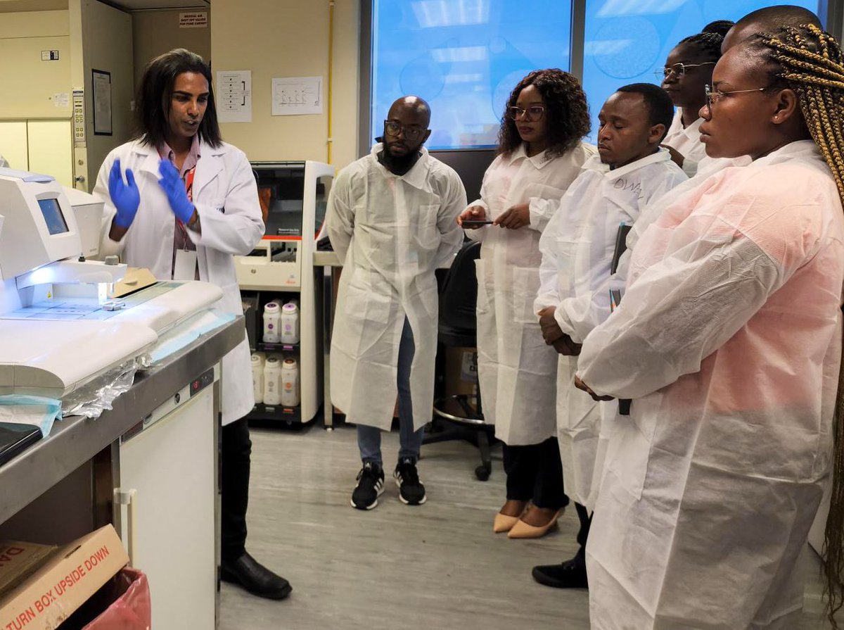 kuete_chanelle's tweet photo. It was an honour to be a part of the few selected to attend the Inaugural workshop on the Introduction to Spatial Multi-Omics Research in Durban, South Africa from November 6-9,2023.A big thank you to #CESORA team, @ndlovulaboratory, @AHRI_News ,@SANTHEafrica , and collaborators. https://t.co/4hYGtxSuLH