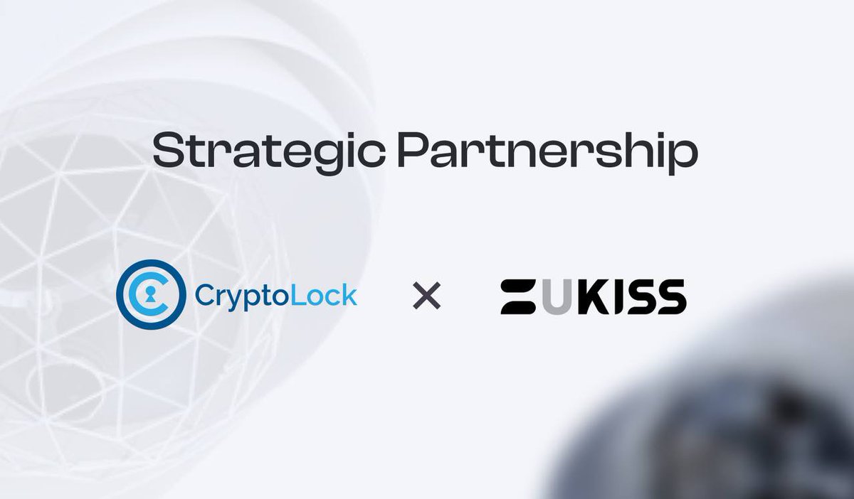CryptoLockAI's tweet image. #CryptoLock is thrilled to announce a strategic partnership with @UKISSTech, a pioneering crypto wallet on a mission to simplify user-controlled asset and data security for everyone. 

Together, we&apos;re shaping the future of secure and user-friendly crypto interactions. 🌐🔒