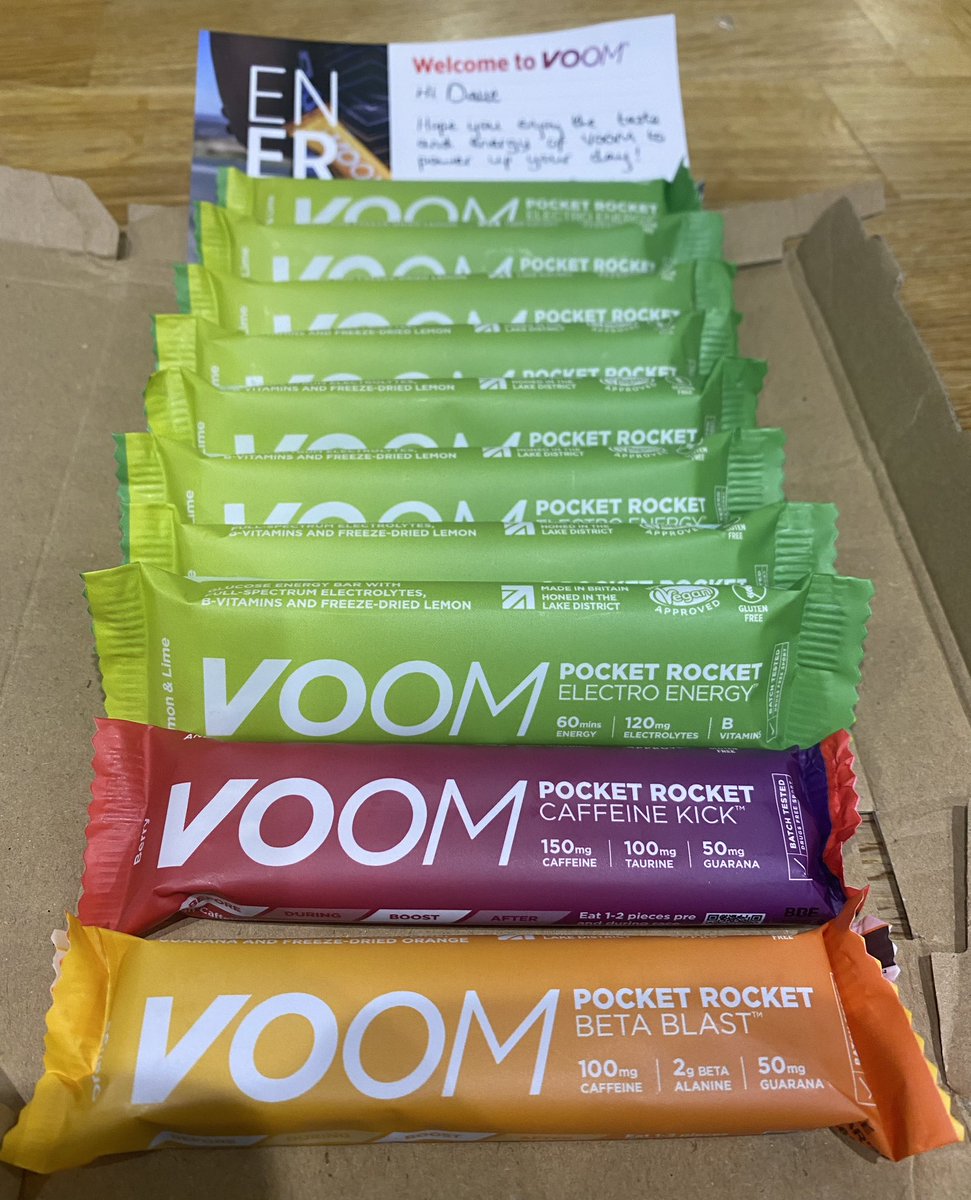 DaveJohnson_uk's tweet photo. Love a bit of @VoomNutrition.
Used on Cotswold Way Century and will using on @MudCrewEvents #ArcOfAttrition https://t.co/dZ1VtOsb9g
