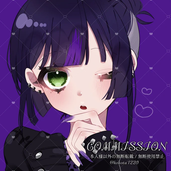 こちら簡易のご依頼でした✦.°ご依頼ありがとうございます.ᐟ.ᐟ#Commission 
