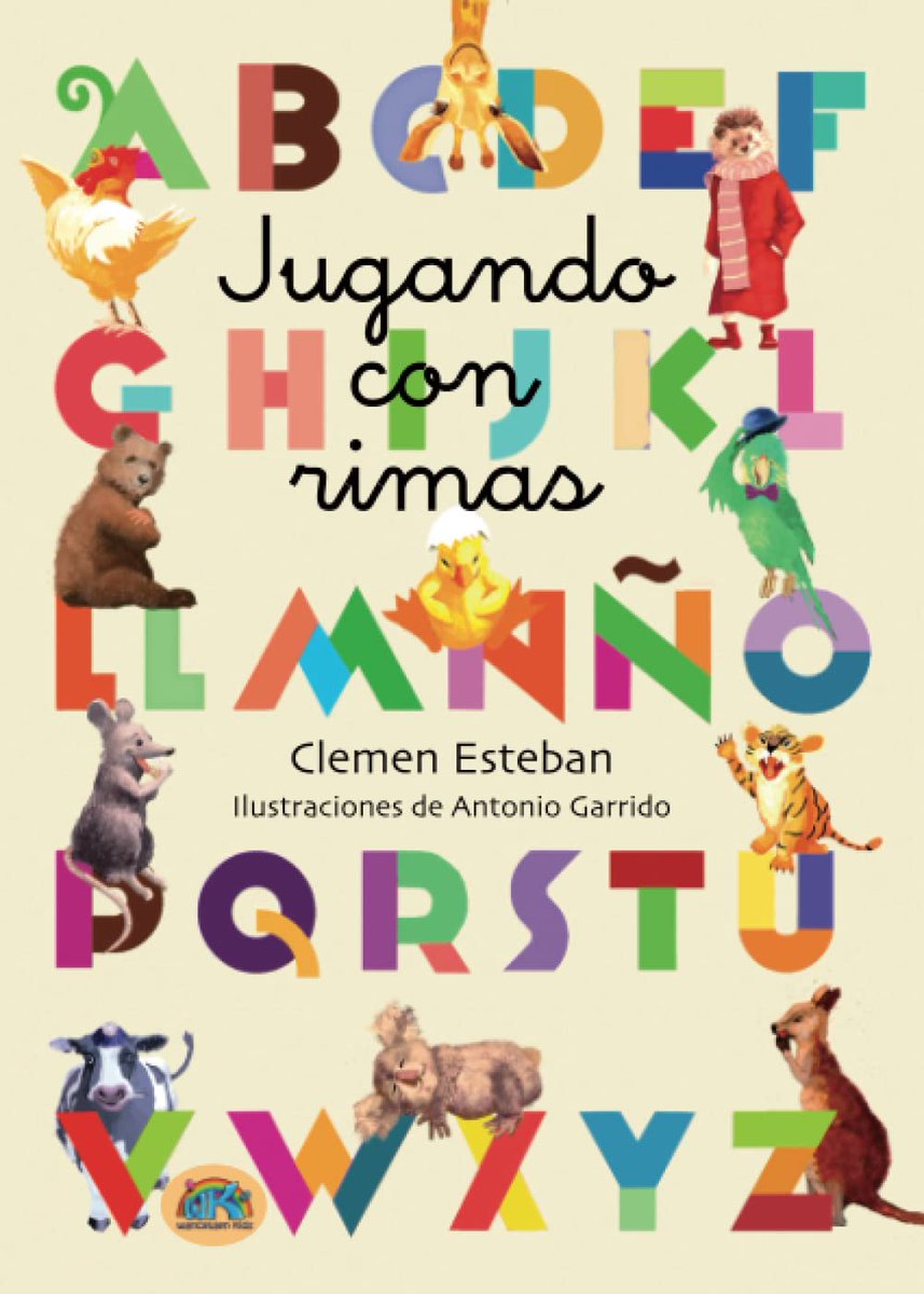 JUGANDO CON RIMAS, de Clemen Esteban... "En Jugando con rimas, la autora compone con sus versos un recorrido completo del abecedario en los que los animales protagonizan las diferentes historias que componen el libro." amzn.eu/d/gifkRTu