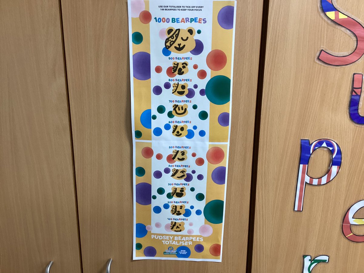 NewDelPrimary's tweet photo. 6S managed 1000 #bearpees as a class this week! Phew! @BBCCiN @thebodycoach https://t.co/wR2xUK26XY