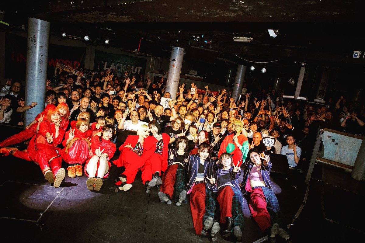 'WACK in the UK“ 
at The Underworld
Thank you everyone!!

#WACKLondon
#アイナジエンド
#AiNATHEEND
#AiNATOAOI