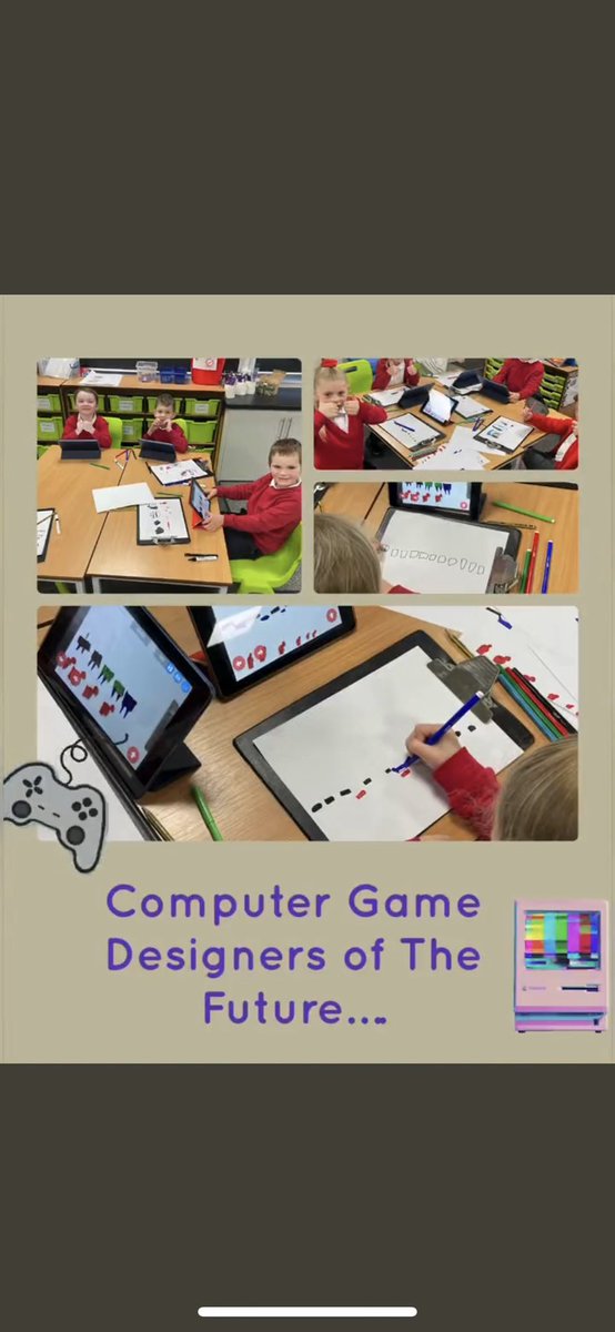 AnParkInfants's tweet image. Updated…
Another fantastic computing after school club. The children were so excited seeing their games come to life 👾🕹️ 
#apicomputing
#gamedesignersofthefuture