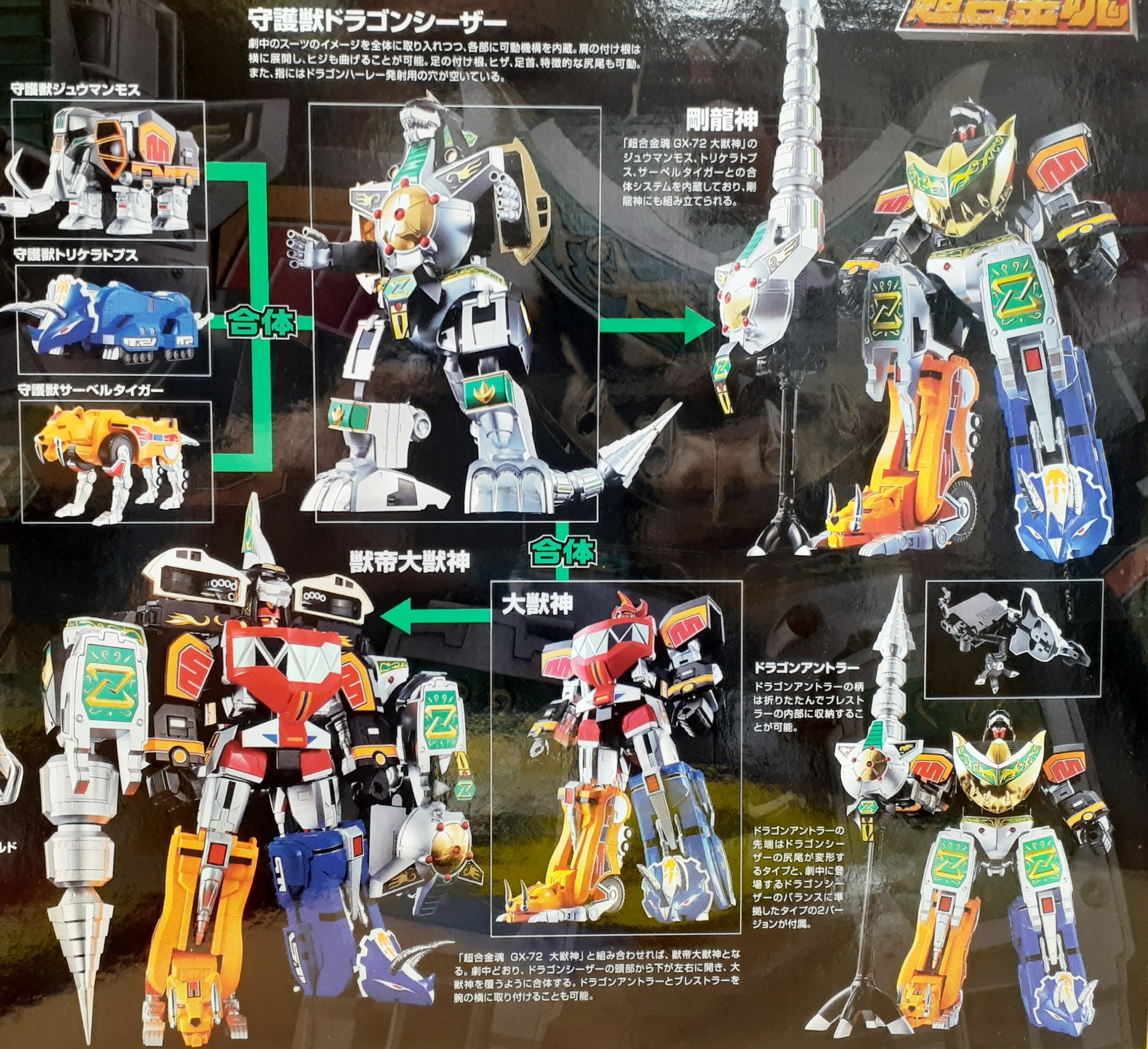 Amazon.co.jp: シュリンク付 獣帝大獣神 GX-01 超合金 : おもちゃ