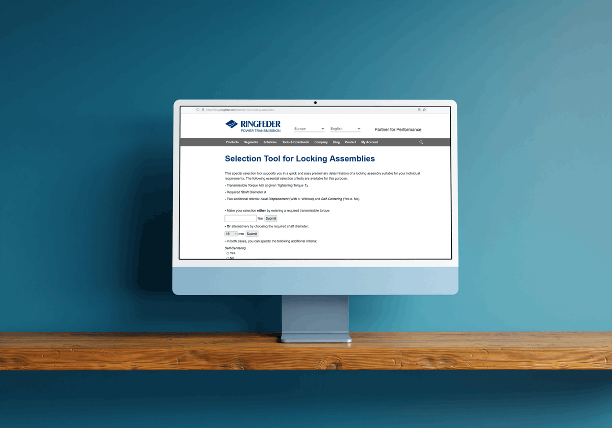 RingfederPower's tweet photo. Use our selection tool for a quick and easy preliminary determination of a RINGFEDER® locking assembly suitable for your individual requirements.

https://t.co/M4ZHweycqY

#SelectionTool #LockingAssembly #PartnerForPerformance #LeaderInNiches #RINGFEDER https://t.co/lDA9k0v9we