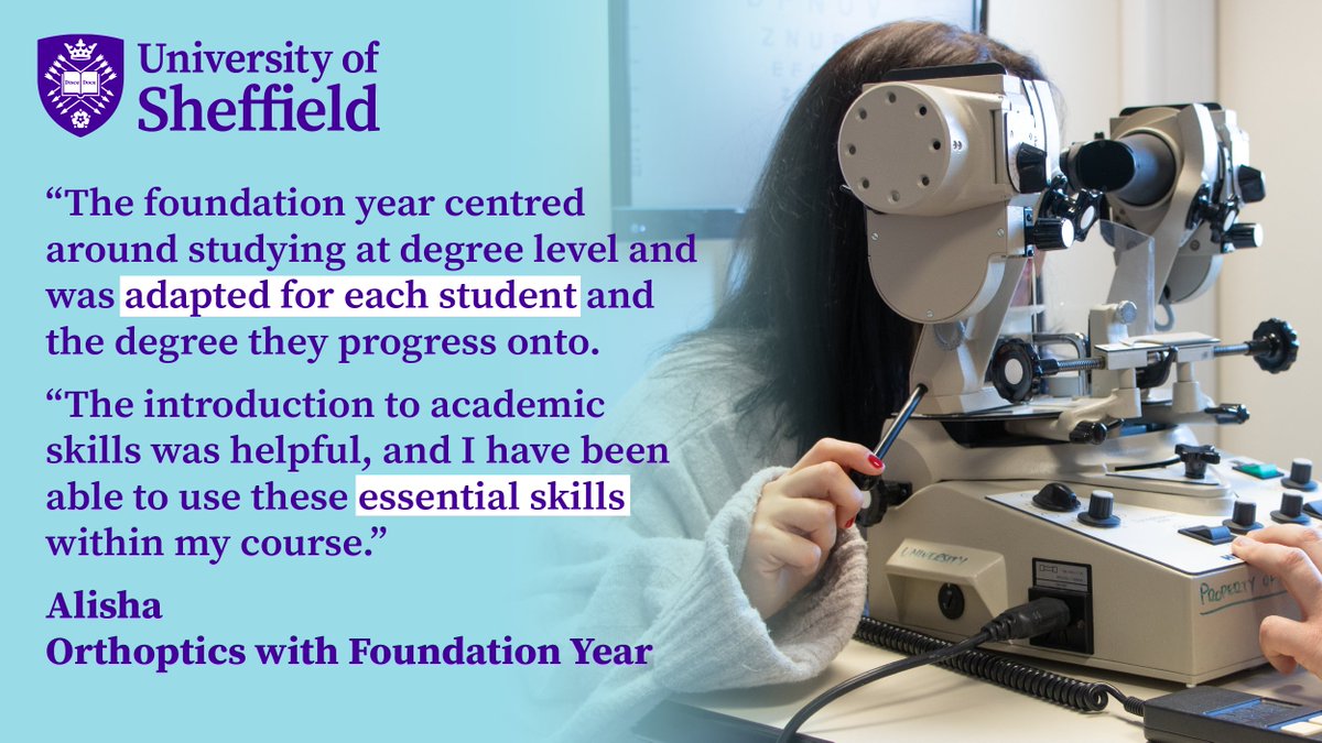 Human Communication Sciences | Sheffield (@hcs_sheffield) on Twitter photo It's not long until <a href="/ShefUniDLL/">ShefUniDLL</a>'s Mature Student Open Evening on 21 Nov!
Like mature student Alisha says, studying a degree with a foundation year helps introduce you to further education when you don't have the standard entry requirements. Book a place at sheffield.ac.uk/dll/events/open It's not long until <a href="/ShefUniDLL/">ShefUniDLL</a>'s Mature Student Open Evening on 21 Nov!
Like mature student Alisha says, studying a degree with a foundation year helps introduce you to further education when you don't have the standard entry requirements. Book a place at sheffield.ac.uk/dll/events/open