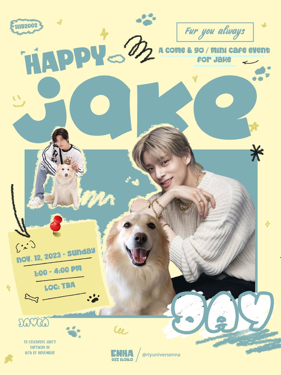 iloilocse's tweet photo. HAPPENING THIS WEEKEND❣️

Nov 18
@enha02ziloilo
Fur you always #JAKE bday cse

Nov 19
@enhypeniloilo
Inlove w this Carnival: #ENHYPEN 3rd Anniversary
@ENFAMEvents
Renaissance: A Time &amp; Tell
Jake bday CSE
@vkiloiloph
Veautiful Golden Moments w #Taekook cse

enjoy! 🖤 #iloilocse https://t.co/ogaN5nyx04