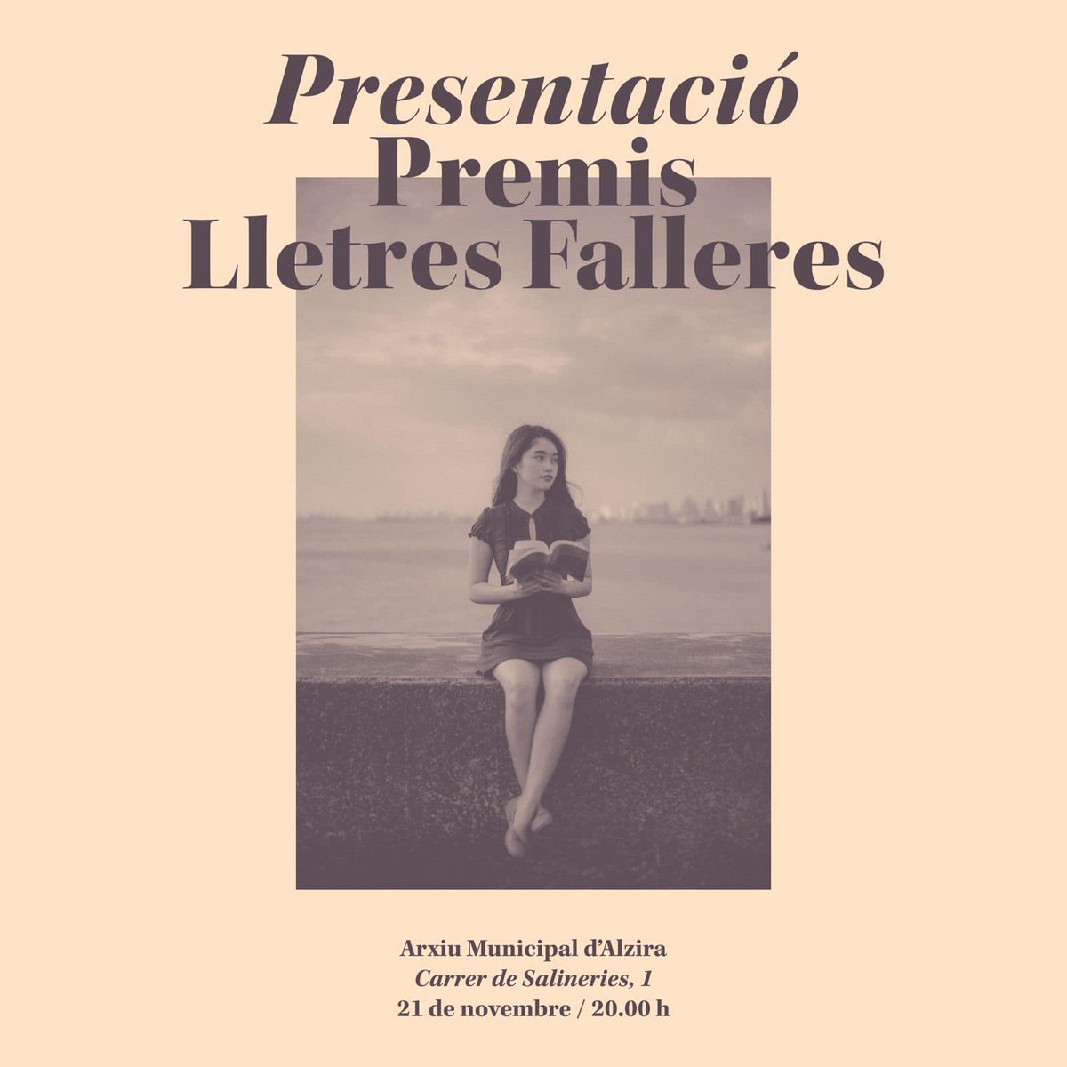 🤩Teniu ganes de llibrets? Teniu ganes de lletres? Nosaltres moltes !

Per això la propera setmana presentarem els #plf24 i esperem que ens acompanyes:

🗓️Dimarts 21 de novembre
🕑20h
📍Arxiu Municipal d’Alzira
(C/ de Salineries, 1)
