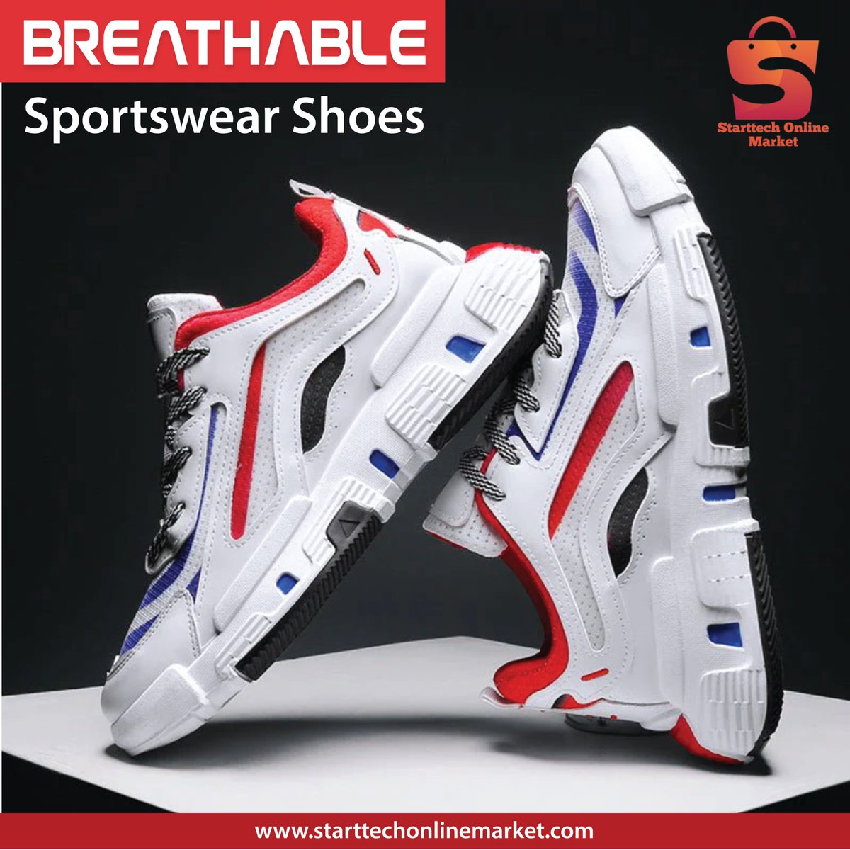 StarttechM's tweet image. 👟 Elevate your sportswear game with breathable #shoes from starttechonlinemarket.com! 🏃‍♂️ Remember: Asian sizes run smaller than EU &amp;amp; US sizes. Opt for a size up if you&apos;re between sizes. Be sure to review our size chart &amp;amp; reach out to our #customer service for guidance! 📏✨