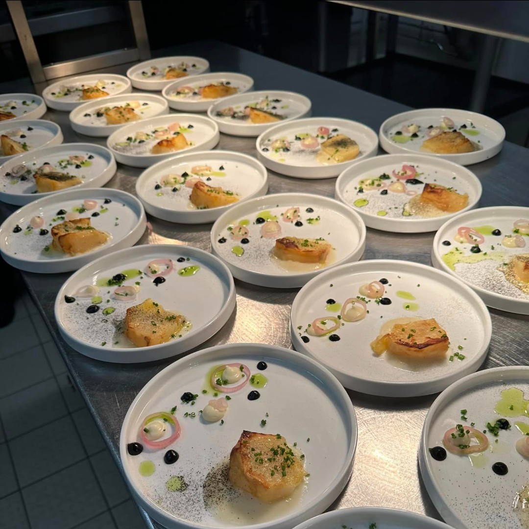 DonnyCollege's tweet image. 🌟Our Level 3 Larder #catering students nailed it with their Scandinavian theme night! 2 days of dedication resulted in a feast that  looked divine and set the bar high. Kudos to these talented chefs for bringing the flavors of Scandinavia to #Doncaster! 👩‍🍳