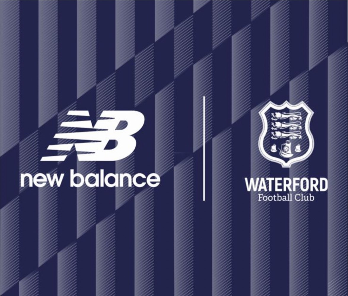 WaterfordFCie's tweet photo. 𝐖𝐚𝐭𝐞𝐫𝐟𝐨𝐫𝐝 𝐅𝐂 🤝 𝐍𝐞𝐰 𝐁𝐚𝐥𝐚𝐧𝐜𝐞

Waterford FC is pleased to announce New Balance as our new Kit Partner on a Multi-Year Deal from 2024.

👉 https://t.co/hsaYZRZxPd 

#WaterfordFC https://t.co/jR7d4J9ylO