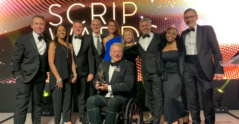 Parexel's tweet photo. We're thrilled that Parexel has been named the "Best Contract Research Organization" in the Full-Service Provider category at the 19th Annual #ScripAwards held last night in London. 🎉 Click to learn more about the Scrip Awards and why we were chosen as the Best CRO: